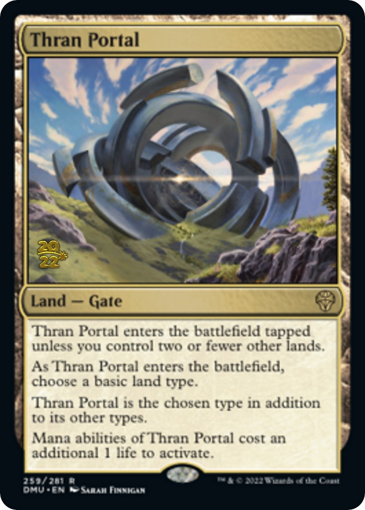 Thran Portal [Dominaria United Prerelease Promos] | Tabernacle Games