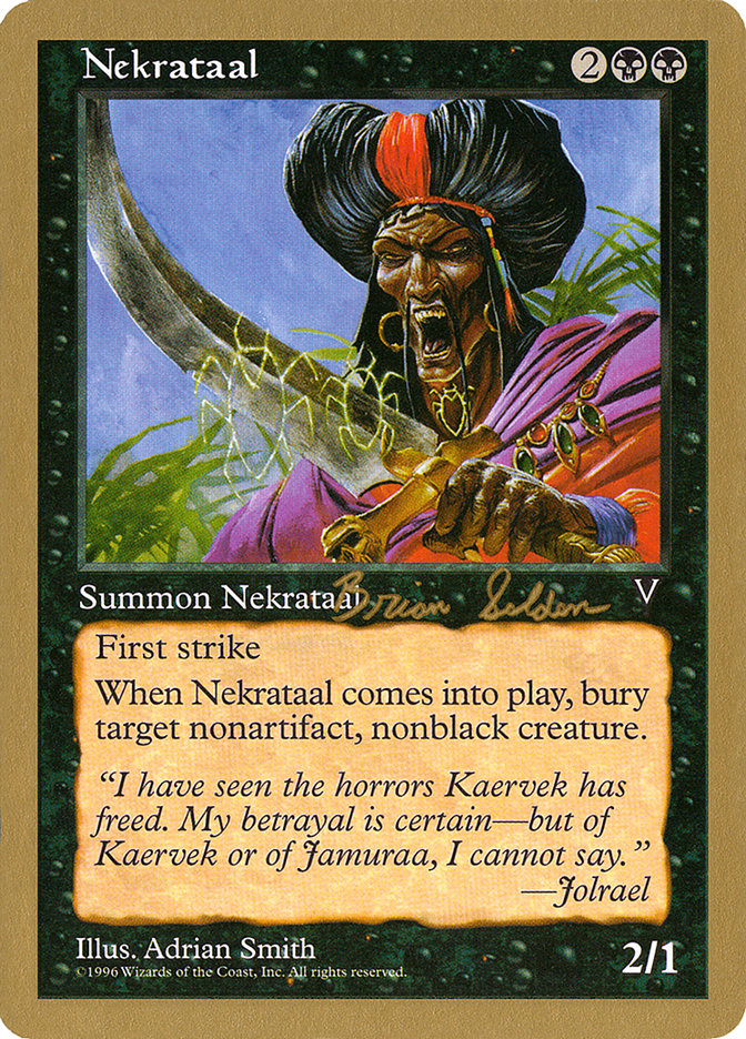 Nekrataal (Brian Selden) [World Championship Decks 1998] | Tabernacle Games