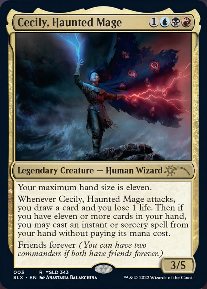 Cecily, Haunted Mage [Secret Lair: Universes Within] | Tabernacle Games