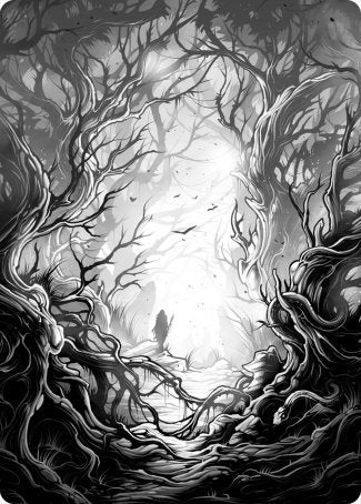 Forest 1 Art Card [Innistrad: Midnight Hunt Art Series] | Tabernacle Games