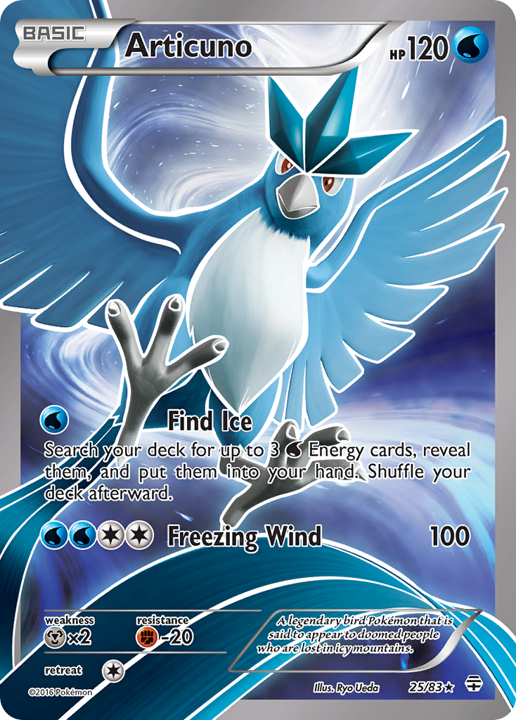 Articuno (25/83) [XY: Generations] | Tabernacle Games