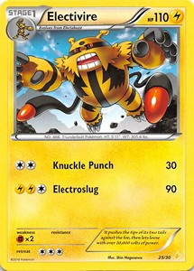 Electivire (25/30) [XY: Trainer Kit 3 - Pikachu Libre] | Tabernacle Games