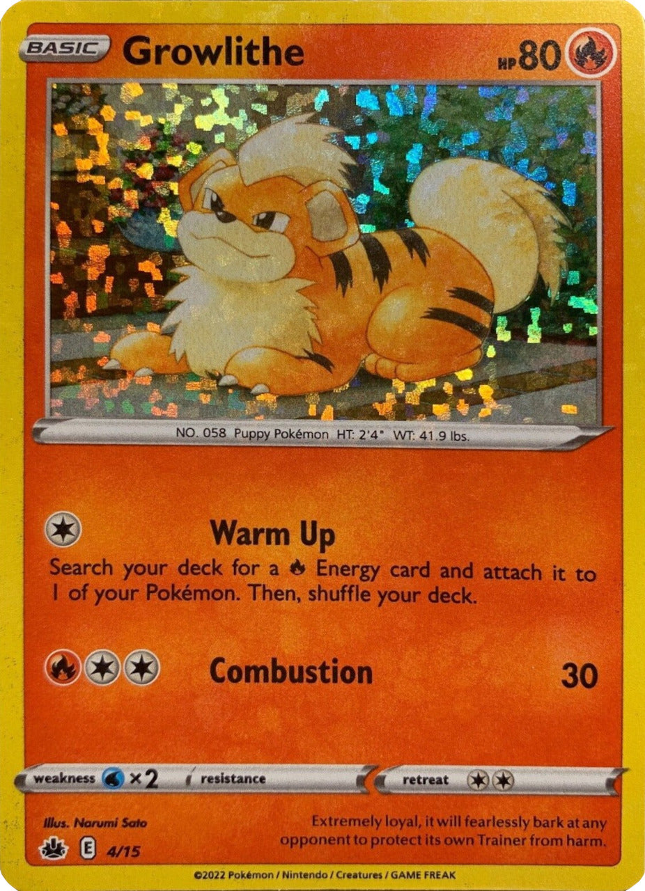 Growlithe (4/15) [McDonald's Promos: Match Battle] | Tabernacle Games