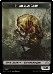 Phyrexian Germ // Myr Double-Sided Token [March of the Machine Commander Tokens] | Tabernacle Games