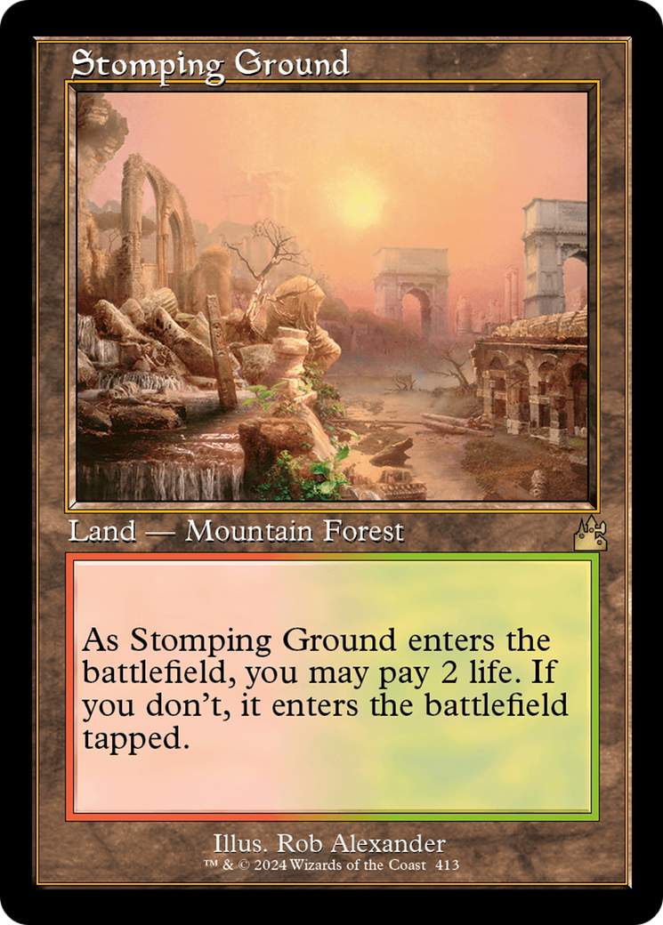 Stomping Ground (Retro) [Ravnica Remastered] | Tabernacle Games