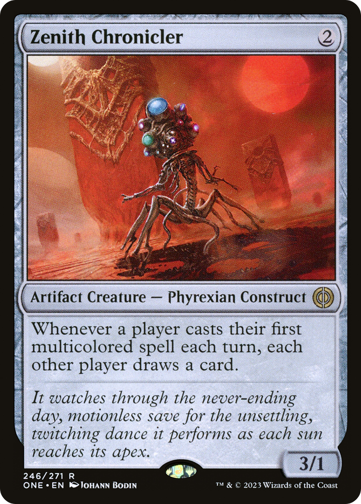 Zenith Chronicler [Phyrexia: All Will Be One] | Tabernacle Games