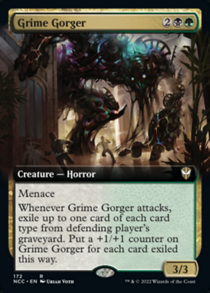 Grime Gorger (Extended Art) [Streets of New Capenna Commander] | Tabernacle Games