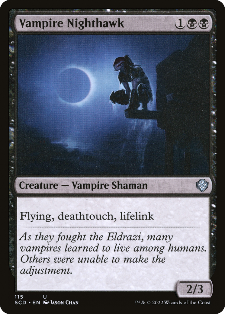 Vampire Nighthawk [Starter Commander Decks] | Tabernacle Games