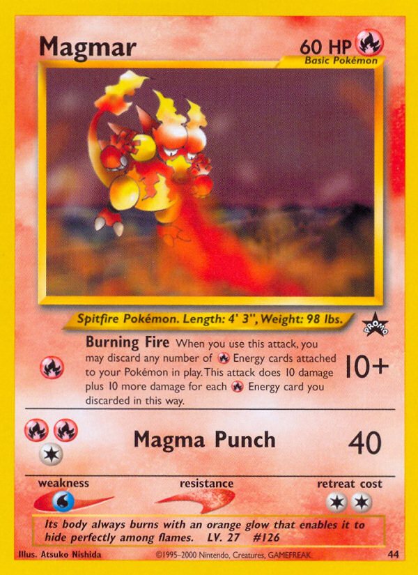 Magmar (44) [Wizards of the Coast: Black Star Promos] | Tabernacle Games