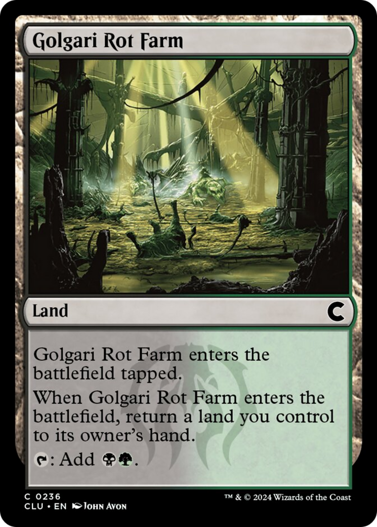 Golgari Rot Farm [Ravnica: Clue Edition] | Tabernacle Games