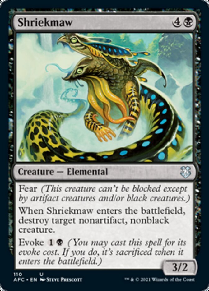 Shriekmaw [Dungeons & Dragons: Adventures in the Forgotten Realms Commander] | Tabernacle Games
