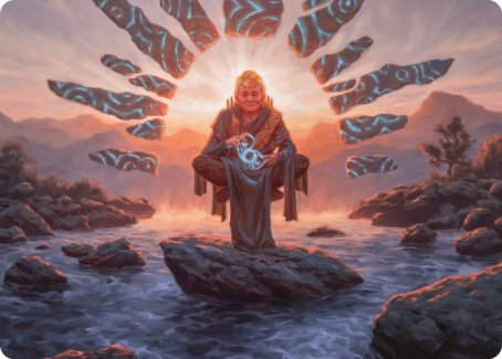 Jadzi, Oracle of Arcavios Art Card [Strixhaven: School of Mages Art Series] | Tabernacle Games