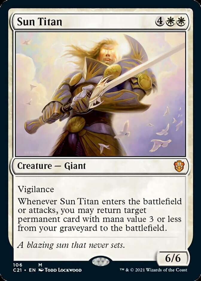 Sun Titan [Commander 2021] | Tabernacle Games