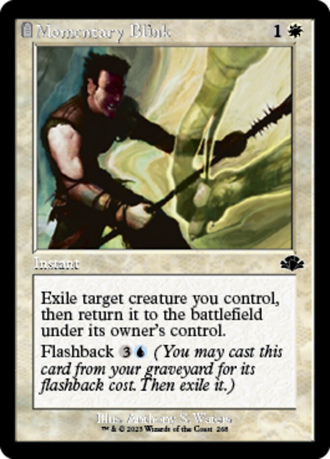 Momentary Blink (Retro) [Dominaria Remastered] | Tabernacle Games
