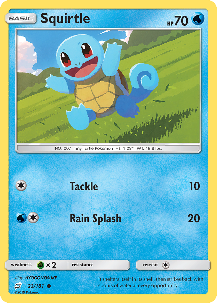 Squirtle (23/181) [Sun & Moon: Team Up] | Tabernacle Games