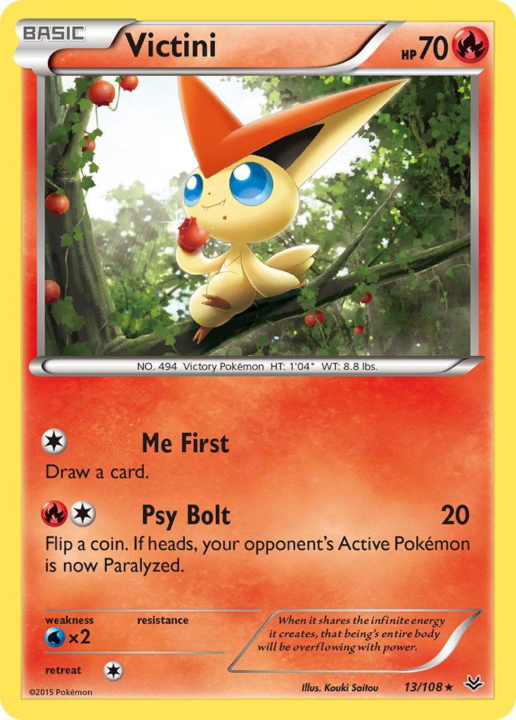 Victini (13/108) [XY: Roaring Skies] | Tabernacle Games