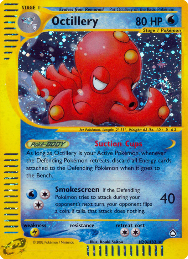 Octillery (H20/H32) [Aquapolis] | Tabernacle Games