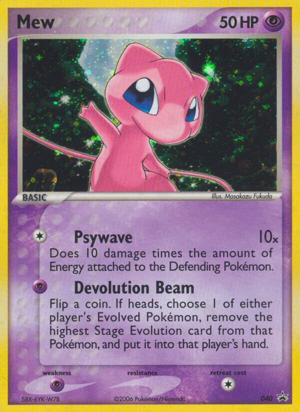 Mew (040) [Nintendo: Black Star Promos] | Tabernacle Games