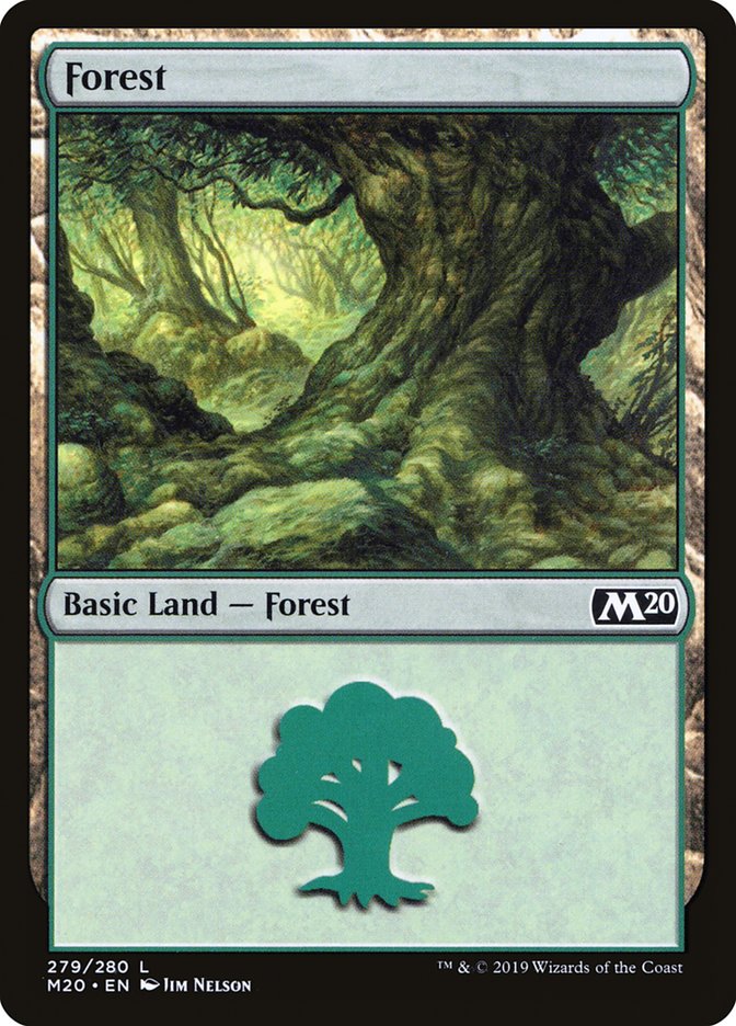 Forest (#279) [Core Set 2020] | Tabernacle Games