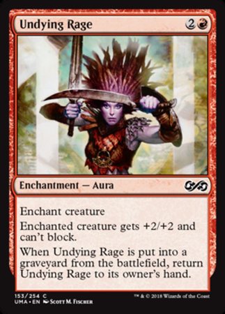 Undying Rage [Ultimate Masters] | Tabernacle Games