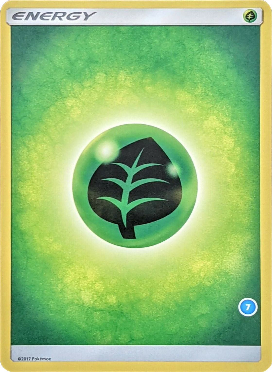 Grass Energy (Deck Exclusive #7) [Sun & Moon: Trainer Kit - Alolan Ninetales] | Tabernacle Games