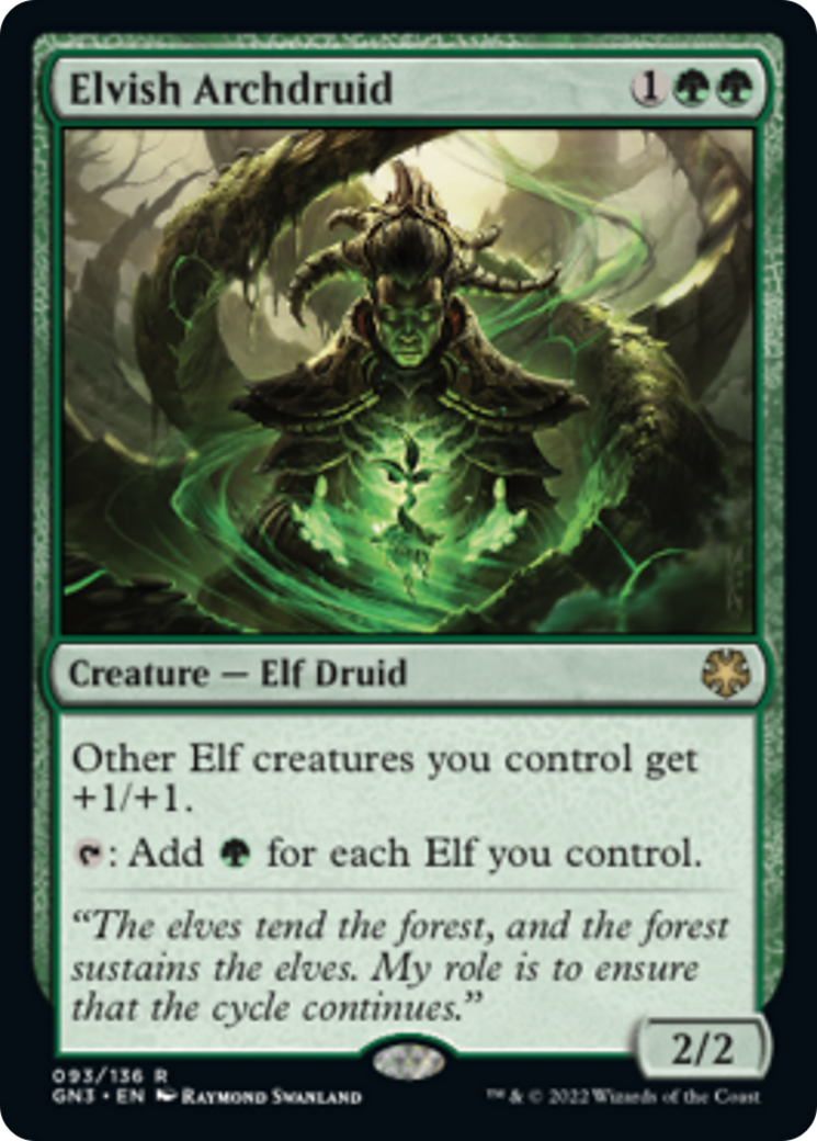 Elvish Archdruid [Game Night: Free-for-All] | Tabernacle Games
