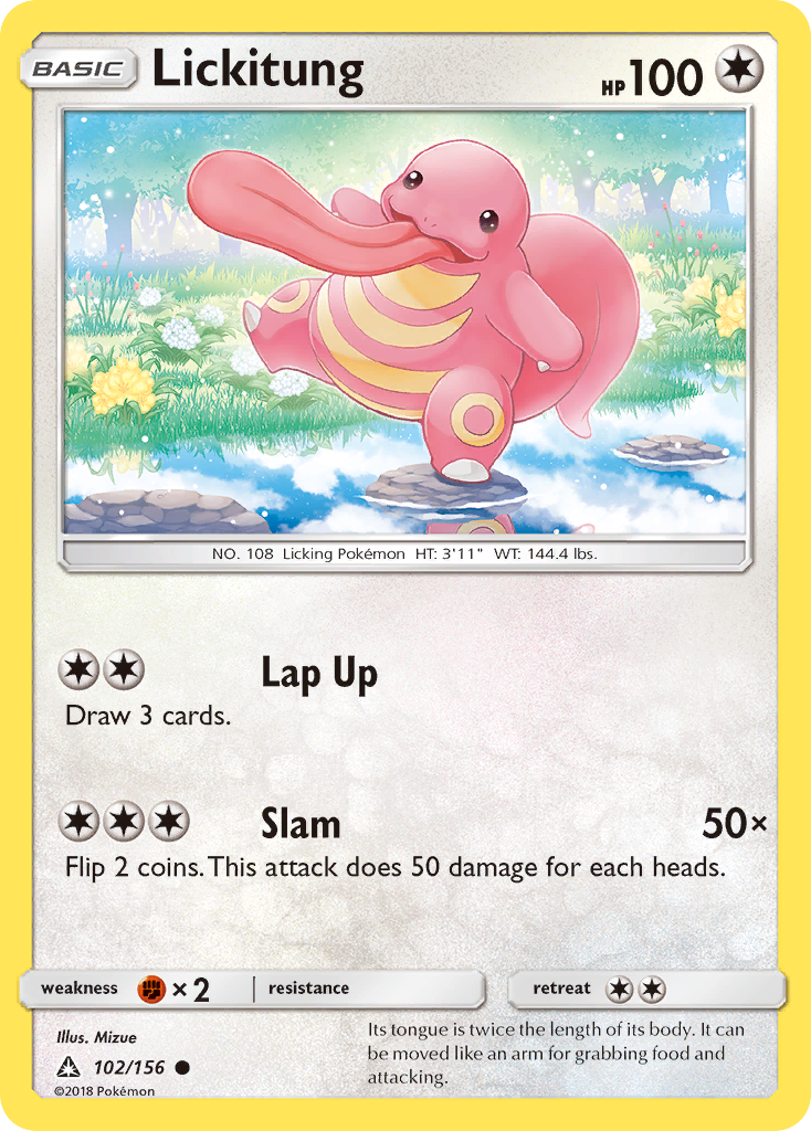 Lickitung (102/156) [Sun & Moon: Ultra Prism] | Tabernacle Games