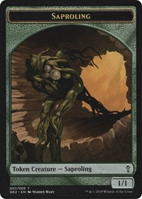 Saproling // Wurm Token [Ravnica Allegiance: Guild Kits] | Tabernacle Games
