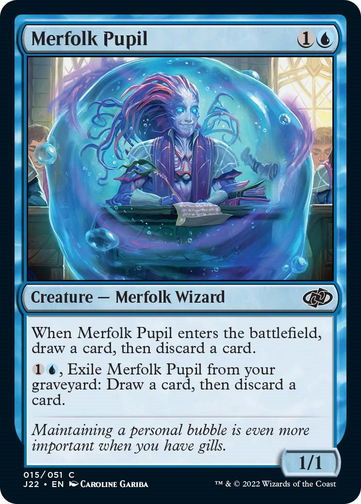 Merfolk Pupil [Jumpstart 2022] | Tabernacle Games