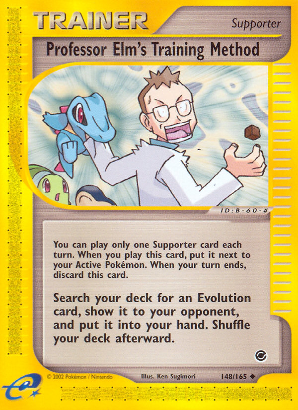 Professor Elm's Training Method (148/165) [Expedition: Base Set] | Tabernacle Games