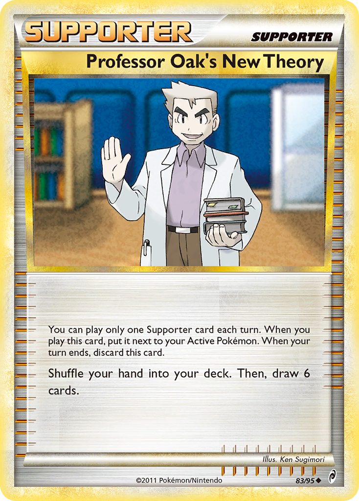 Professor Oak's New Theory (83/95) [HeartGold & SoulSilver: Call of Legends] | Tabernacle Games