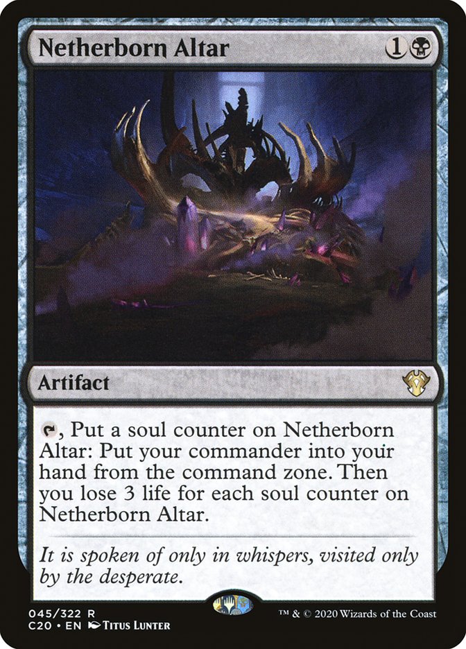 Netherborn Altar [Commander 2020] | Tabernacle Games