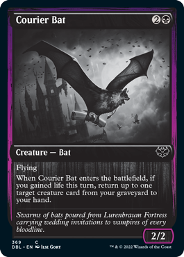 Courier Bat [Innistrad: Double Feature] | Tabernacle Games