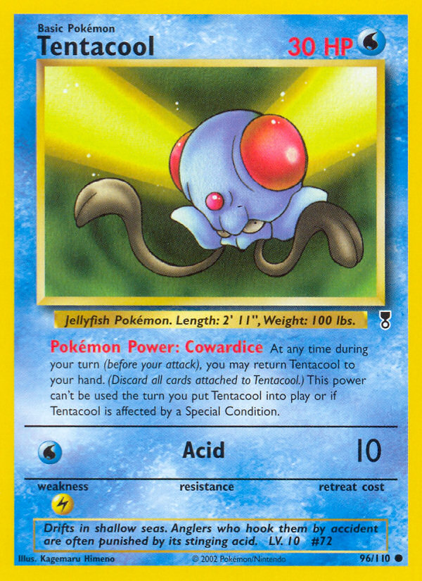 Tentacool (96/110) [Legendary Collection] | Tabernacle Games