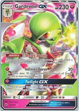 Gardevoir GX (93/147) (Infinite Force - Diego Cassiraga) [World Championships 2017] | Tabernacle Games