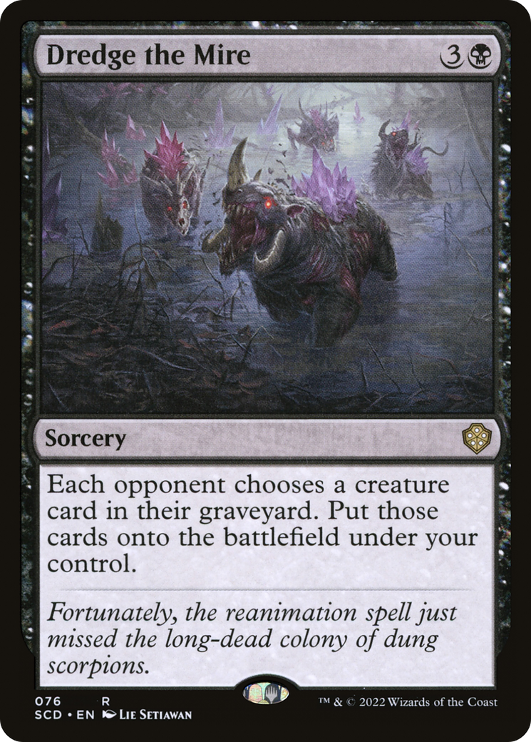 Dredge the Mire [Starter Commander Decks] | Tabernacle Games