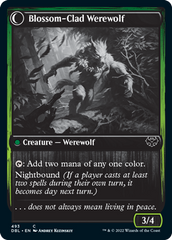 Weaver of Blossoms // Blossom-Clad Werewolf [Innistrad: Double Feature] | Tabernacle Games