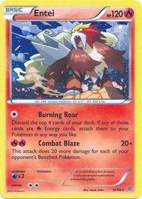 Entei (14/98) (Cosmos Holo) (Blister Exclusive) [XY: Ancient Origins] | Tabernacle Games