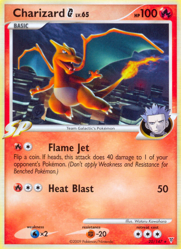 Charizard G (20/147) [Platinum: Supreme Victors] | Tabernacle Games