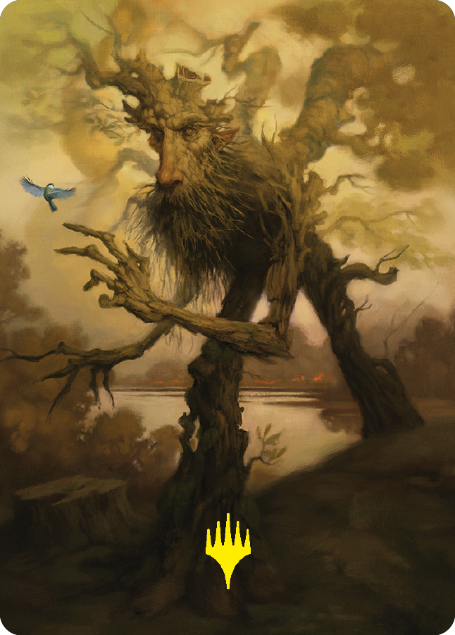 Treefolk Token Art Card (Gold-Stamped Signature) [The Lord of the Rings: Tales of Middle-earth Art Series] | Tabernacle Games