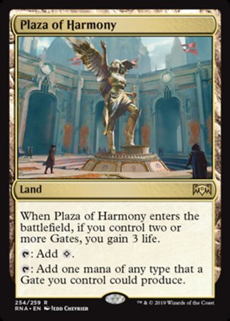 Plaza of Harmony [Ravnica Allegiance] | Tabernacle Games