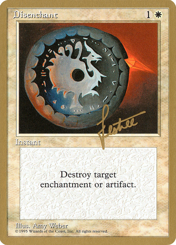 Disenchant (Bertrand Lestree) [Pro Tour Collector Set] | Tabernacle Games