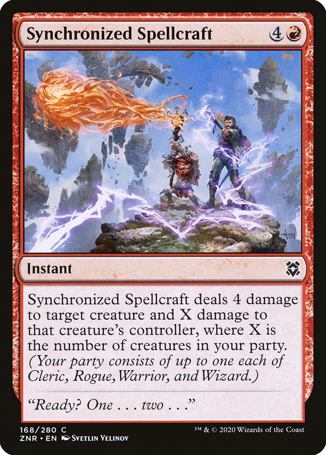 Synchronized Spellcraft [Zendikar Rising] | Tabernacle Games