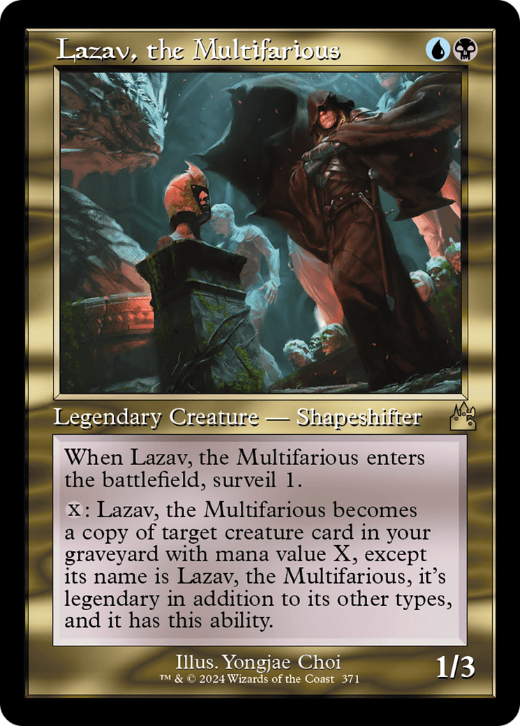 Lazav, the Multifarious (Retro Frame) [Ravnica Remastered] | Tabernacle Games