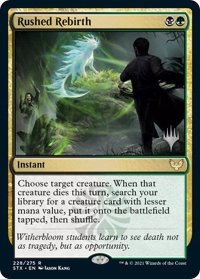 Rushed Rebirth (Promo Pack) [Strixhaven: School of Mages Promos] | Tabernacle Games