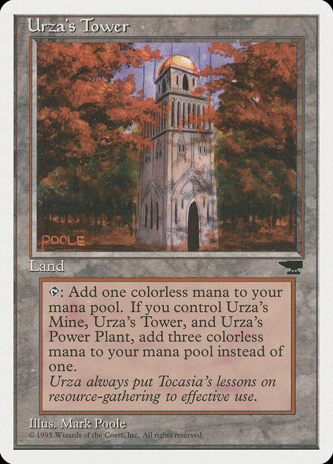 Urza's Tower (Autumn Leaves) [Chronicles] | Tabernacle Games