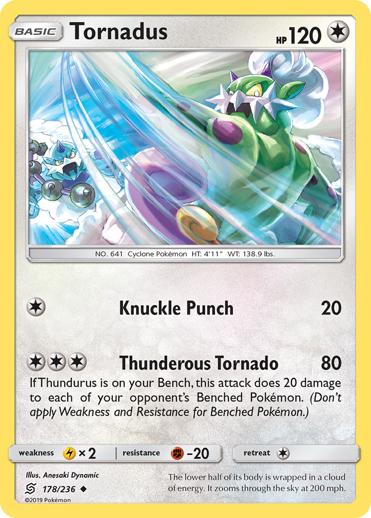 Tornadus (178/236) [Sun & Moon: Unified Minds] | Tabernacle Games