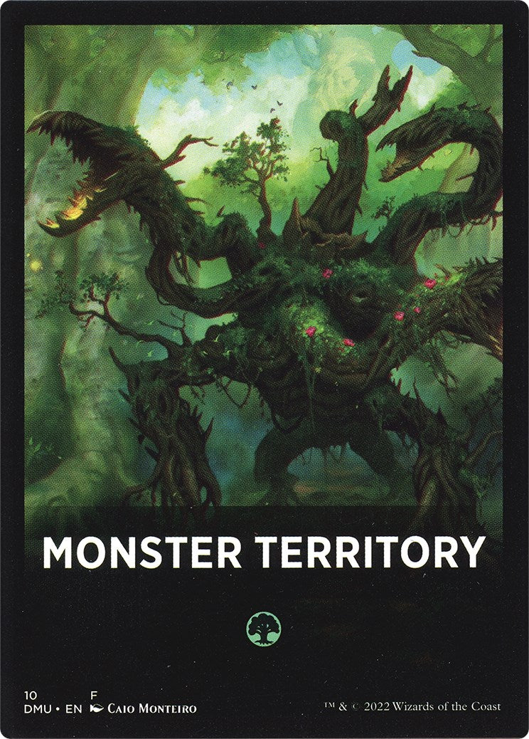 Monster Territory Theme Card [Dominaria United Tokens] | Tabernacle Games