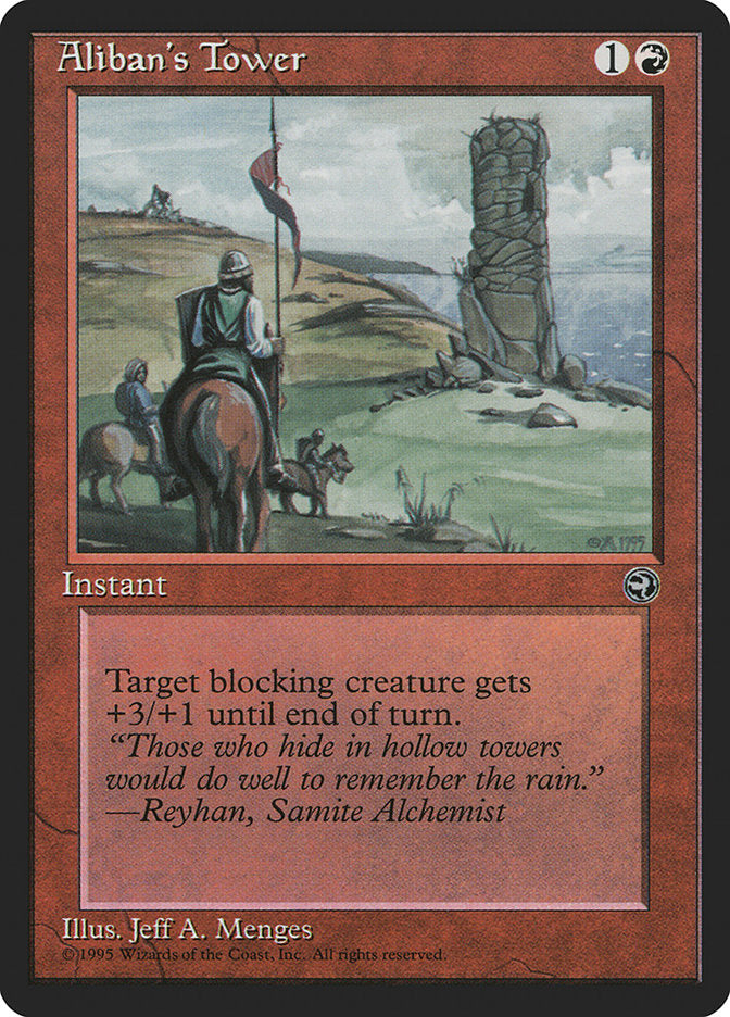 Aliban's Tower (Reyhan Flavor Text) [Homelands] | Tabernacle Games