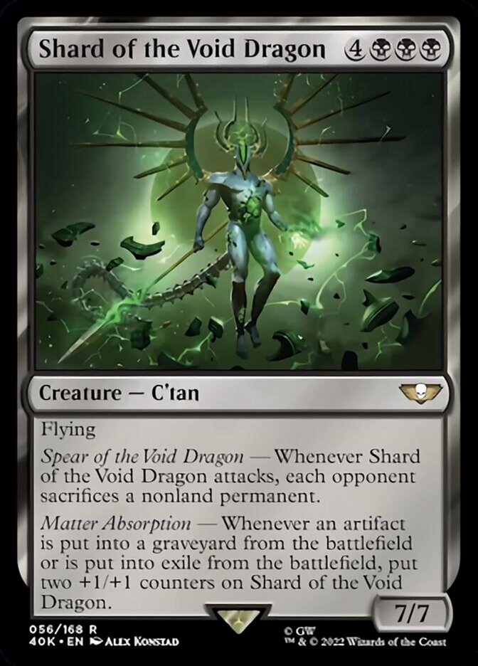 Shard of the Void Dragon (Surge Foil) [Universes Beyond: Warhammer 40,000] | Tabernacle Games